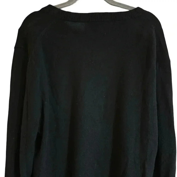 7 for all mankind Cashmere Wool Blend Crew Neck Sweater Size XL - Picture 5 of 8